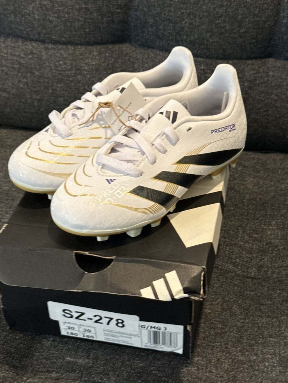 Adidas Predator Club FG/MG Kids Soccer Cleats - 12K